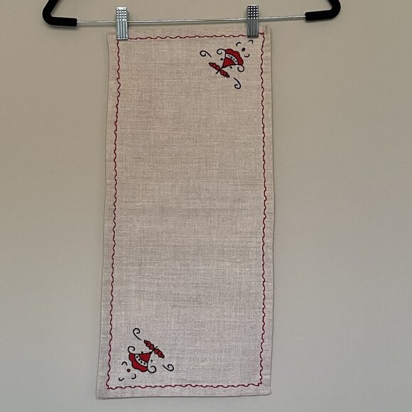 Vintage Polish Table Runner and 6 Napkins Set - Picture 5 of 7